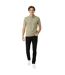 Mens Classic Embroidered Logo Polo Shirt Silver Sage Jack Wills-1
