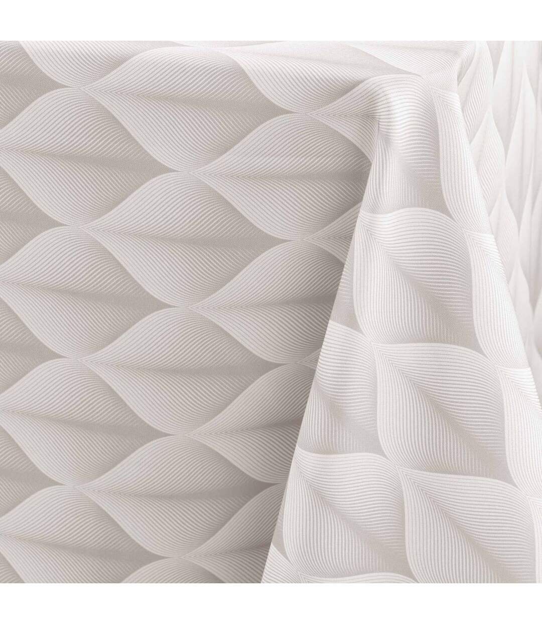 Nappe Antitache Imprimé Kalini 150x240cm Naturel-3