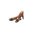 Sandales Motif/style Œillets Femme Noir Where´s That From-1