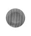 Lot de 6 Assiettes Plates Bohemia Zèbre 26cm Noir-1