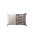 Coussin Déco Imprimé Isalina 40x60cm Noir-1