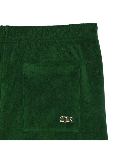 Mens Rolandgarros Edition Fleece Tennis Shorts Green Lacoste