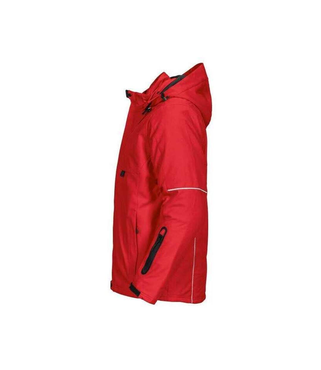 Doudoune Matelassée Homme Rouge Projob-3