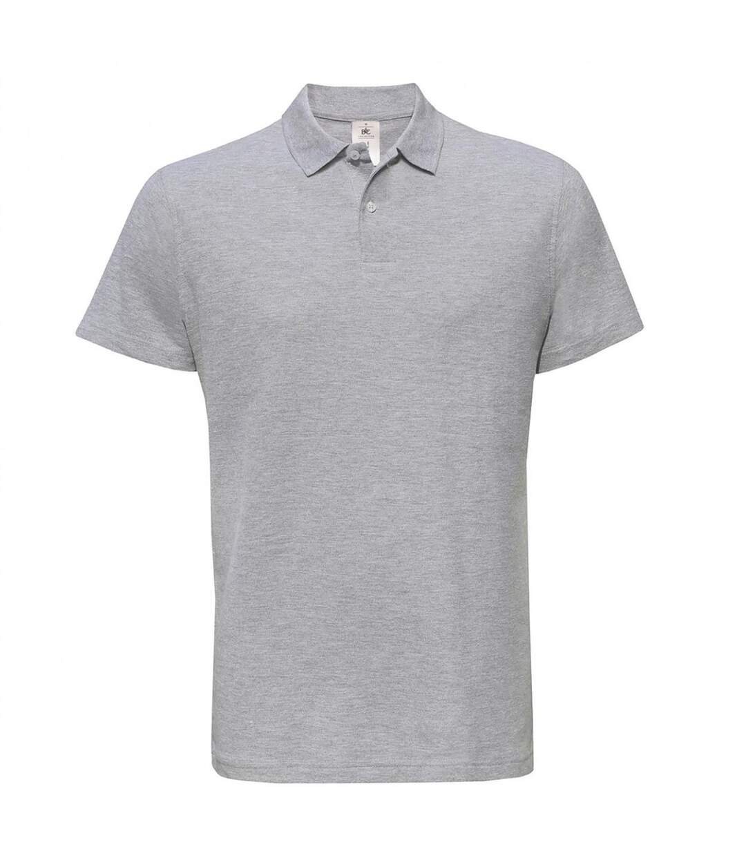B&c Id.001 Polo À Manches Courtes Pour Hommes Gris B And C-2