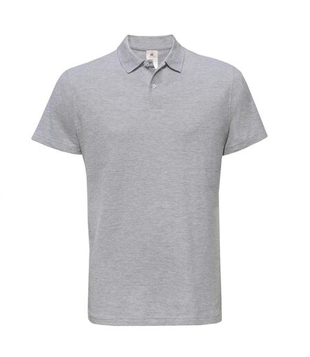 B&c Id.001 Polo À Manches Courtes Pour Hommes Gris B And C