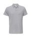 B&c Id.001 Polo À Manches Courtes Pour Hommes Gris B And C-2