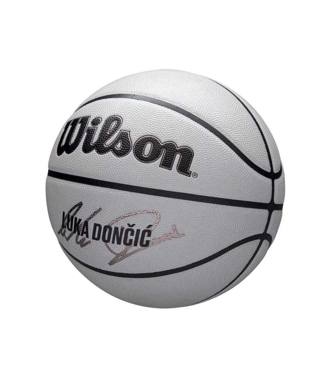 Ballon De Basket Motif/style Nba Doncic Taille 7 Gris Wilson-3
