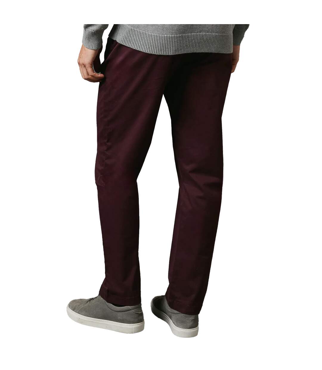 Pantalon Premium Homme Bordeaux Maine-3