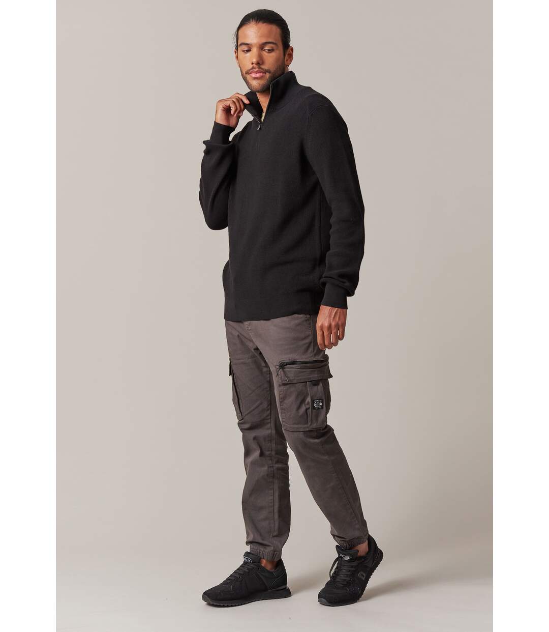 Pull chaud avec col montant zippé EVERY-4