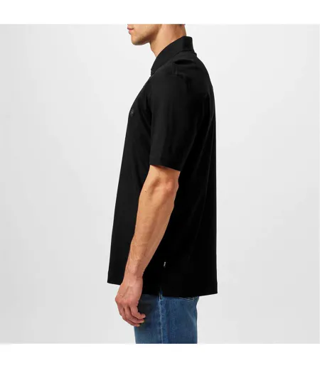 Polo Motif/style Monogramme Cparris Homme Noir Boss