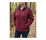 Veste Polaire Femme SENNA2 Bordeaux – Doublure Sherpa & Suédine-1
