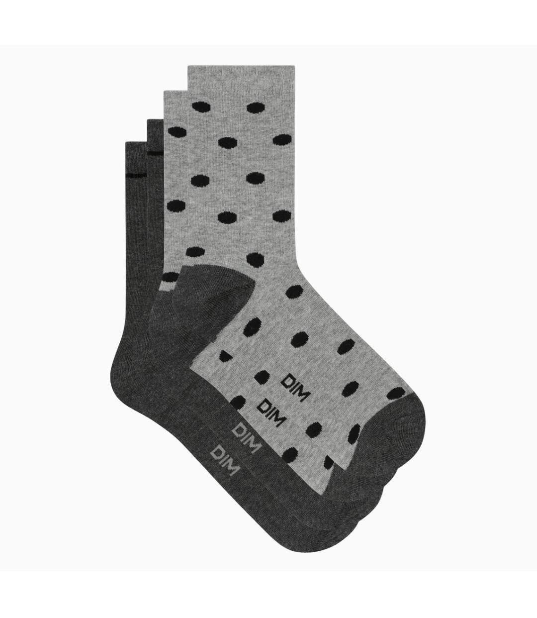 Lot 2 paires de Chaussettes Coton Style-2