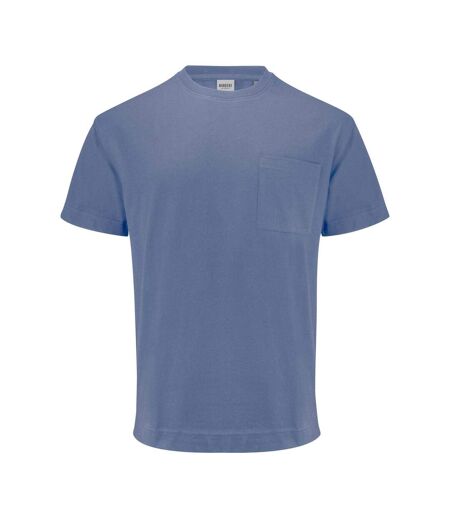 Unisex Adult Devons Pocket T-shirt Summer Blue James Harvest