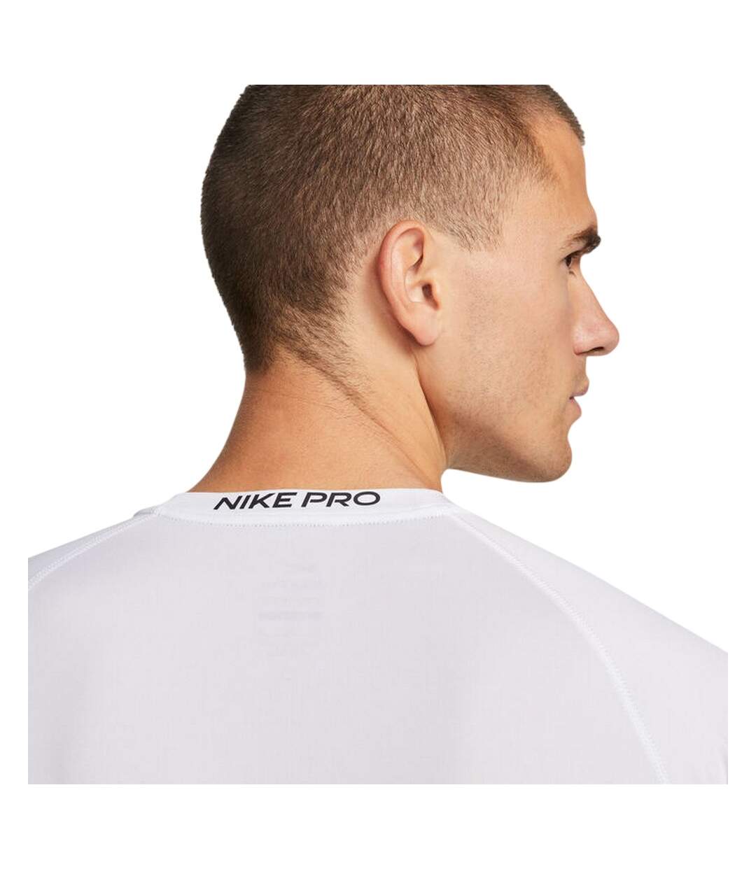 Haut Thermique Manches Longues Pro Homme Blanc Nike-3