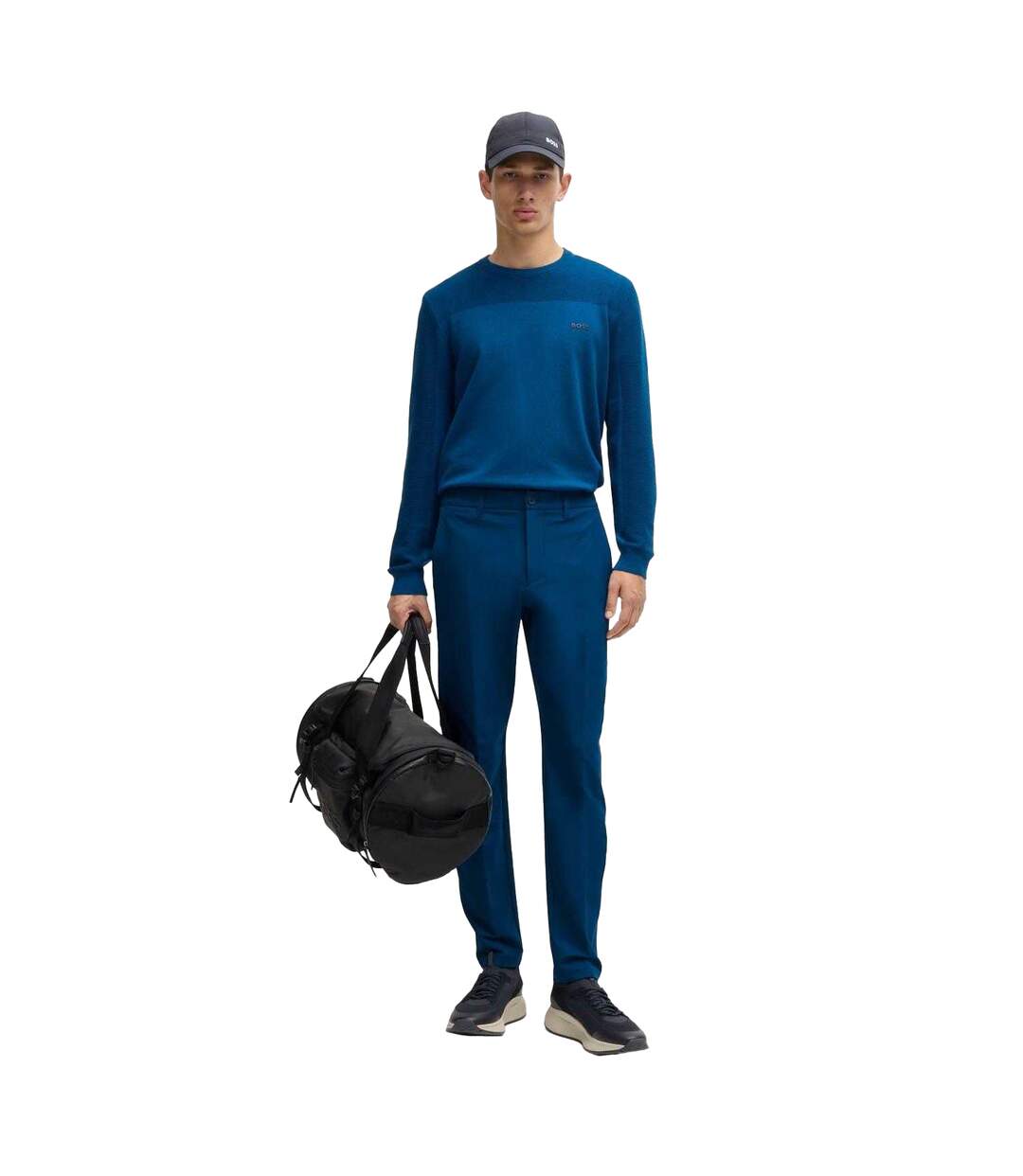 Chino T Commuter Homme Bleu Boss-1