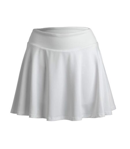 Jupe-culotte de fitness recyclée femme/femme blanc Spiro