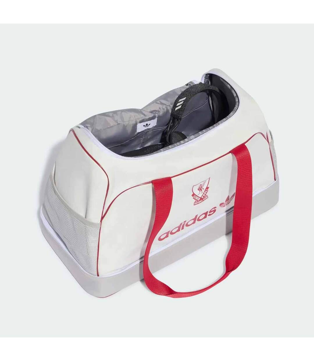 Sac De Sport/voyage Motif/style Liverpool Fc Originals 32,5 Cm X 51 Cm Blanc Rouge Adidas-4