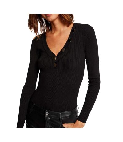 Pull Noir Femme Morgan BANBI - L