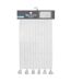 Tapis de Salle de Bain Minatis 50x80cm Blanc-5
