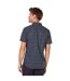 Mens box geometric short-sleeved shirt black Burton