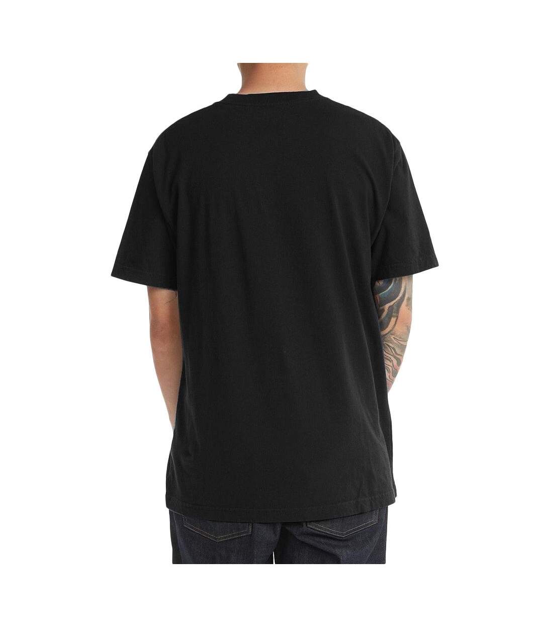 T-Shirt noir homme dc shoes pilot-2