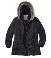Dámska prešívaná bunda do extrémneho chladu s olemovanou kapucňou Atlas For Men