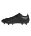 Mens Predator 24 League Leather Firm Ground Football Boots Core Black Carbon Grey Adidas-3