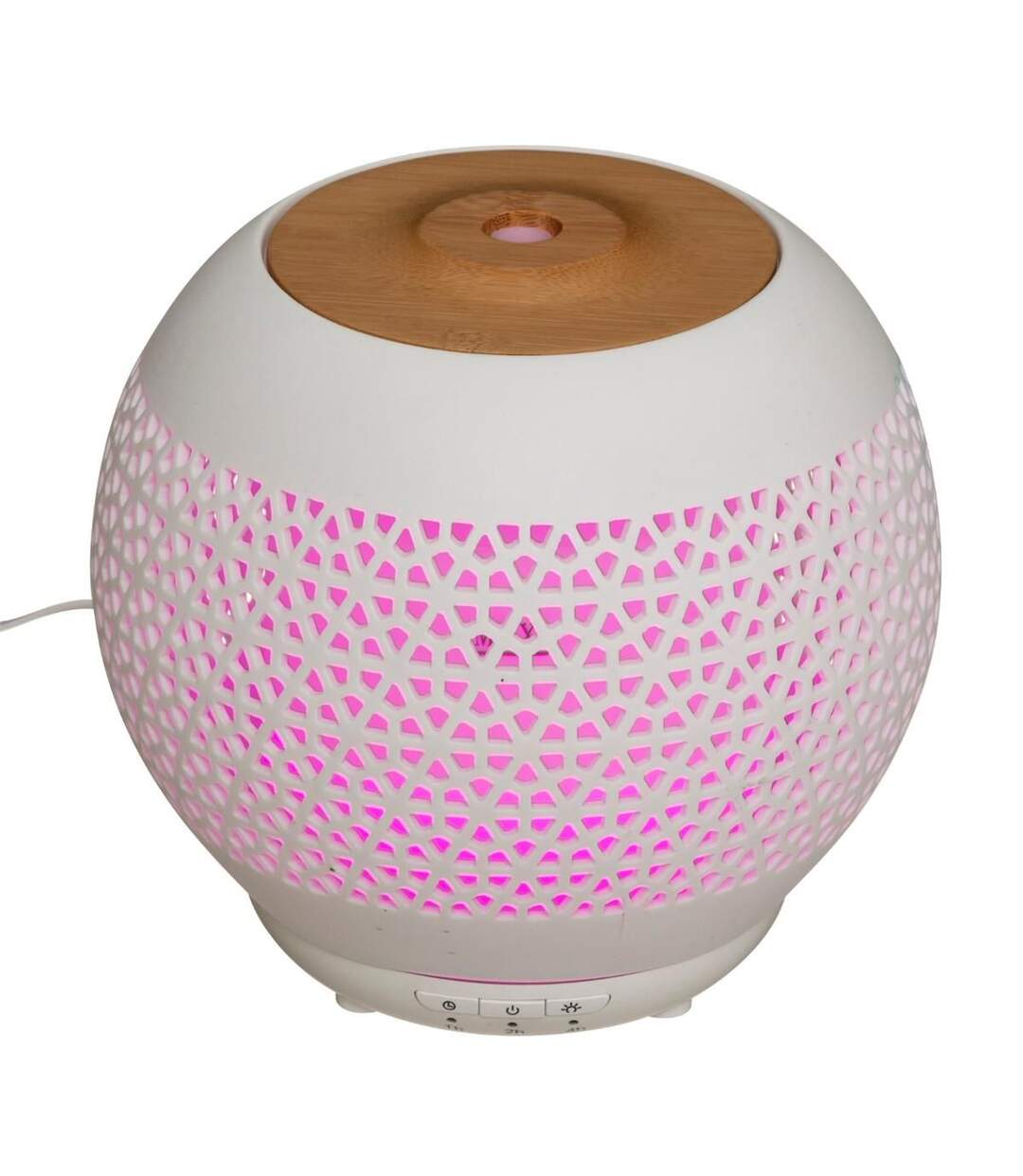 Diffuseur d'Huiles Essentielles Generiq 250ml Blanc-3