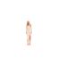 Womens/ladies Midi Dress Oatmeal Missy Empire-1