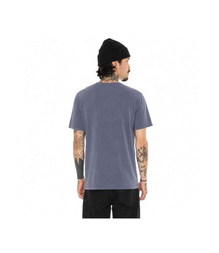 T-shirt col rond en coton homme avec Logo Log9 Gris Vondutch
