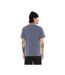 T-shirt col rond en coton homme avec Logo Log9 Gris Vondutch-3