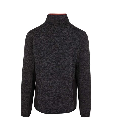 Mens Baslinn Marl Full Zip Fleece Jacket Black Black Marl Regatta