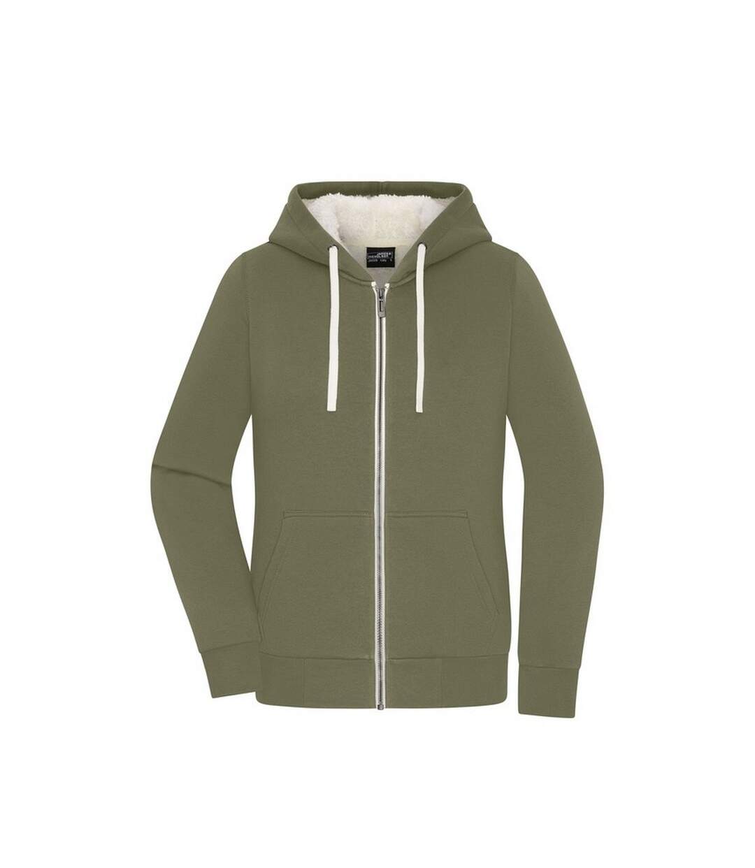 Veste Doubleface Femme Olive Blanc Cassé James And Nicholson-1