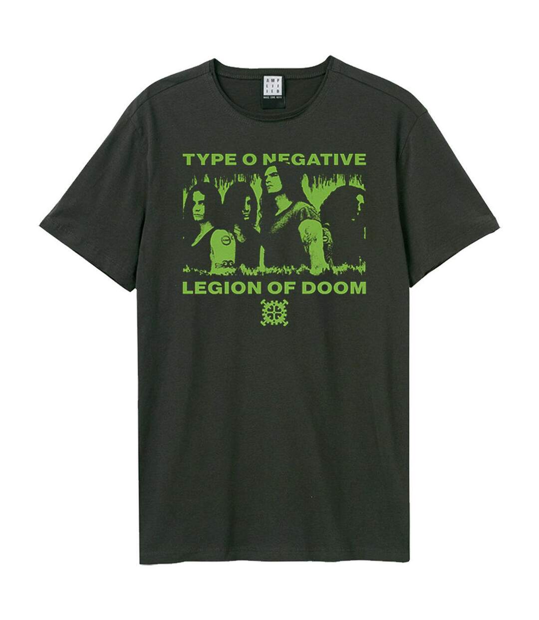 T-shirt Legion Of Doom Adulte Charbon Amplified-1