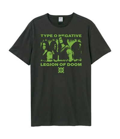 T-shirt Legion Of Doom Adulte Charbon Amplified