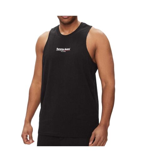 Débardeur noir homme tommy hilfiger flag tank - 3xl