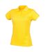Henbury Womens/Ladies Coolplus® Fitted Polo Shirt (Yellow)