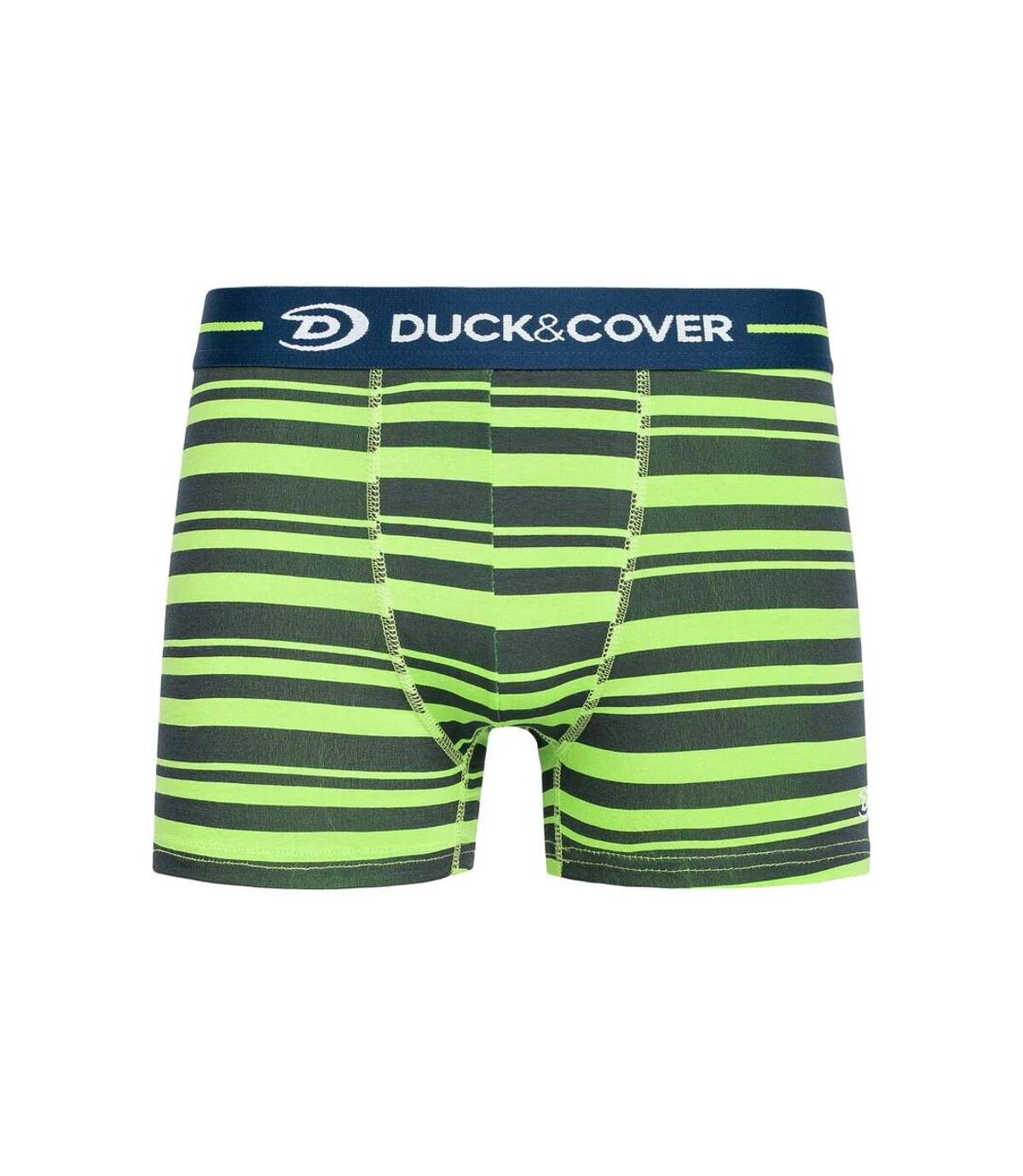Duck and Cover Mens Amero Boxer Shorts (Pack of 3) (Green/Blue/Gray)