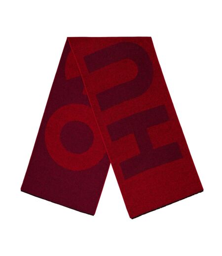 Lettering Midweight Logo Scarf One Size Pink Hugo