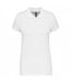 Kariban Womens/Ladies Pique Polo Shirt (White)