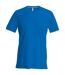 Kariban Mens Slim Fit Short Sleeve Crew Neck T-Shirt (Royal Blue) - UTRW706