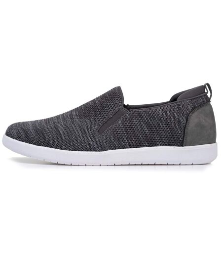 Isotoner Baskets homme slip on à enfiler, très confortables
