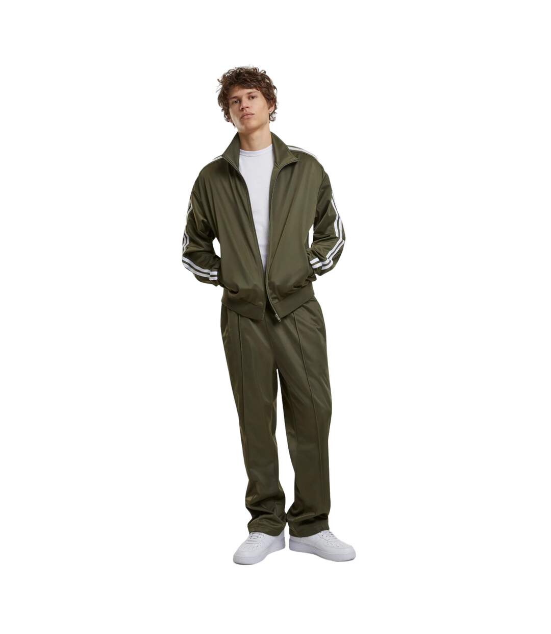 Veste De Survêtement Homme Olive Urban Classics-1