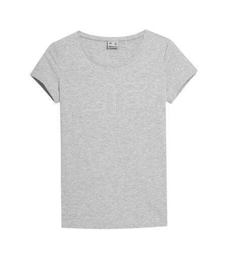 T-shirt H4z22-tsd353 Femme Gris 4F
