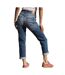 Jean droit bleu femme freeman porter scarlett 25020-2