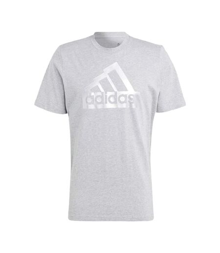 T-shirt Homme Gris Argenté Adidas