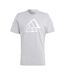T-shirt Homme Gris Argenté Adidas-2