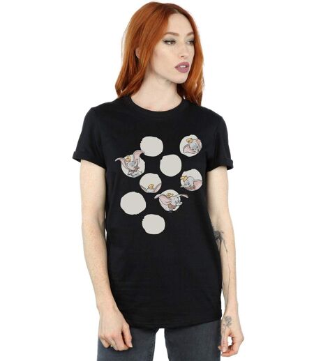 Disney - T-shirt DUMBO PEEKABOO - Femme (Noir) - UTBI16970