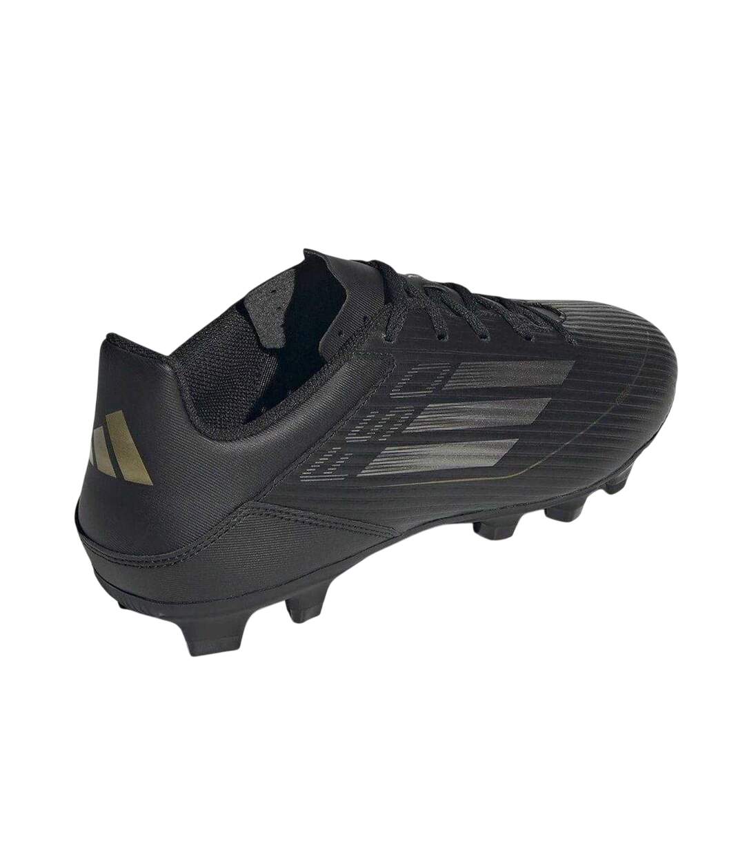 Mens F50 Club Regular Firm Ground Football Boots Black Silver Adidas-2