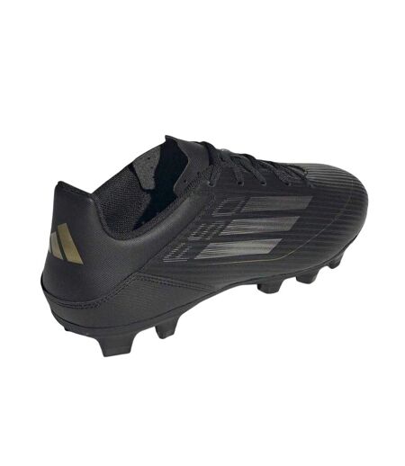 Mens F50 Club Regular Firm Ground Football Boots Black Silver Adidas